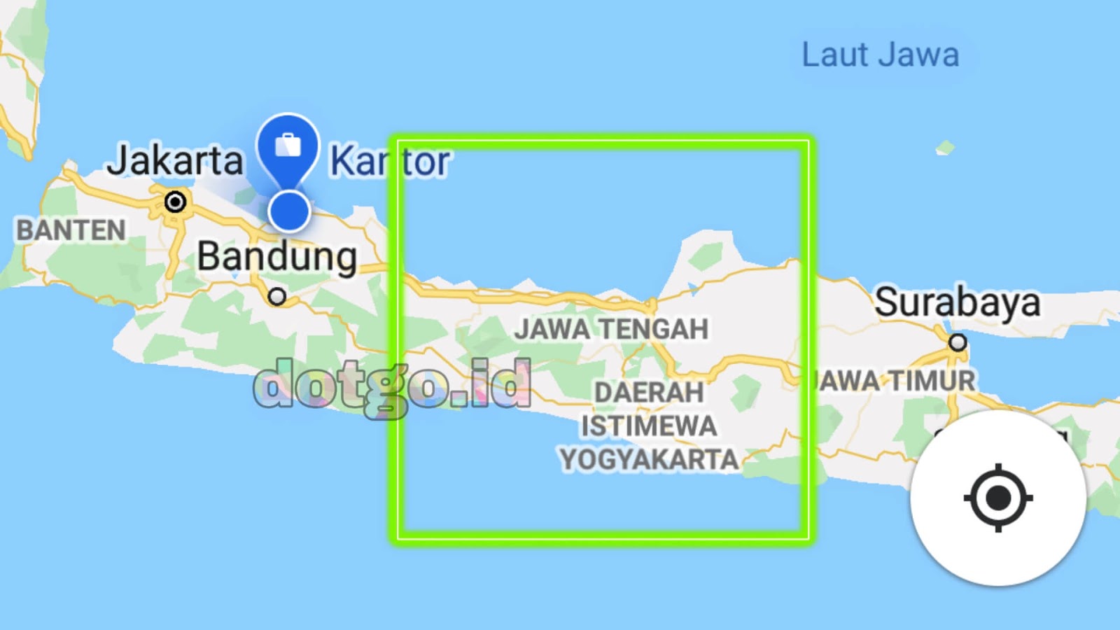 Daftar Provinsi di  Pulau Jawa  Nama  Ibukota Luas Wilayah 