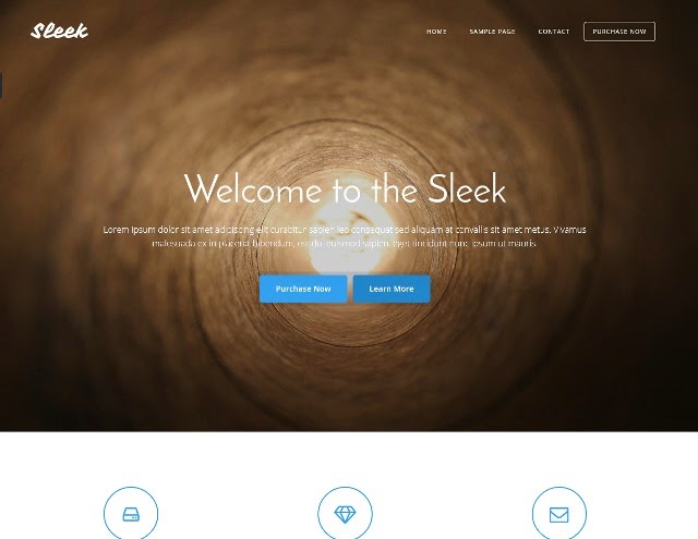 Sleek - Responsive Bootstrap 3 Landing Page Template