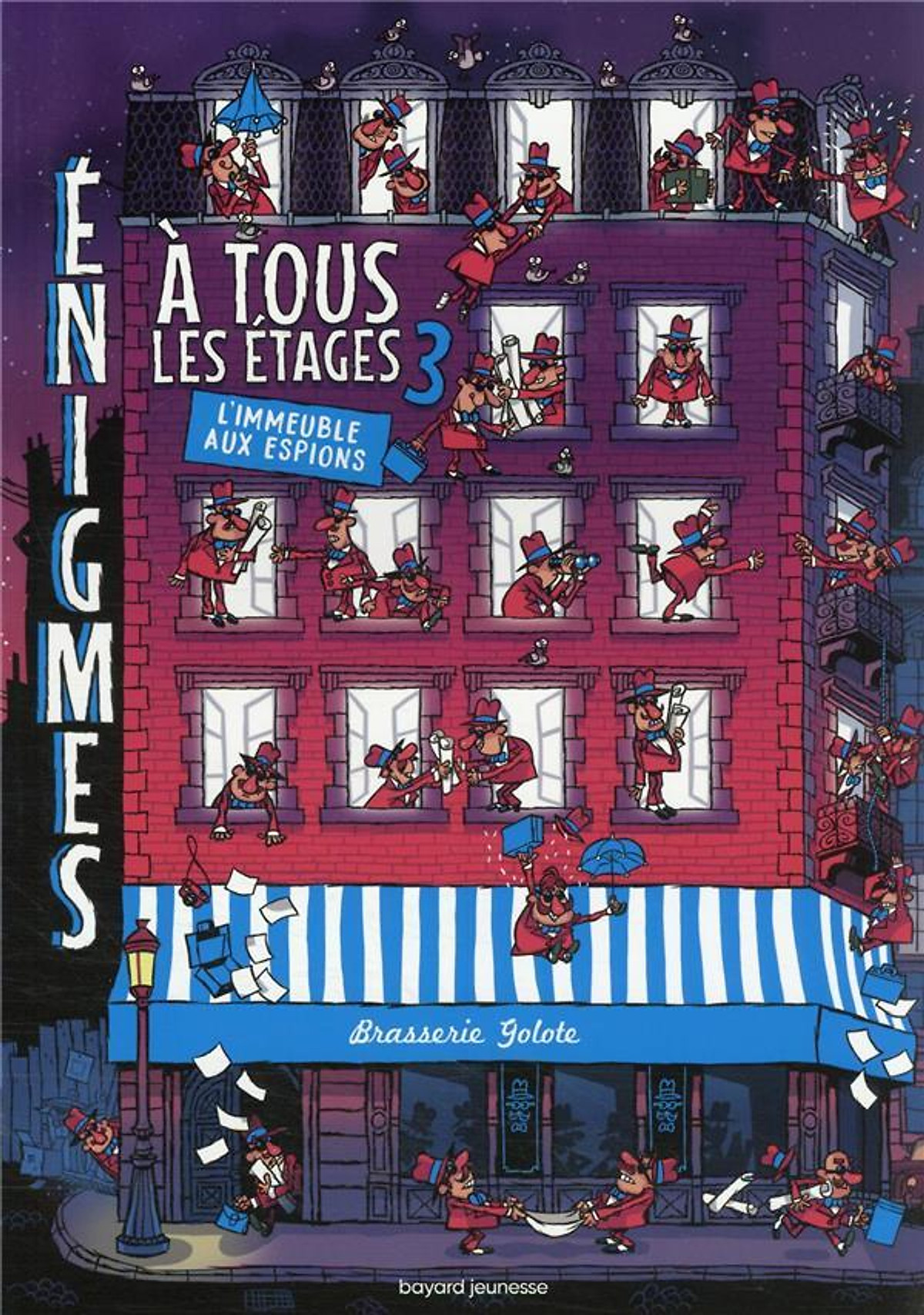 Sách tương tác tiếng Pháp - Enigmes A Tous Les Etages T.3, L'Immeuble Aux Espions ebook PDF-EPUB-AWZ3-PRC-MOBI