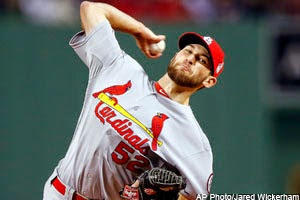Michael Wacha has rung the bell, becoming the National League’s first seven-win starter of the year on Sunday