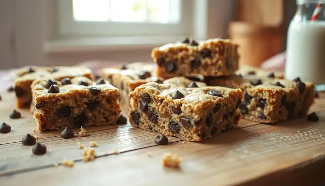 chocolate chip cookie bars