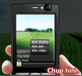 Tính năng chụp hình của Ola chat