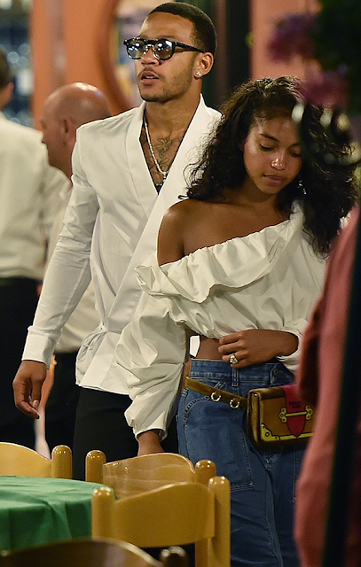 Lori Harvey and fiance, footballer Memphis Depay, spotted ...