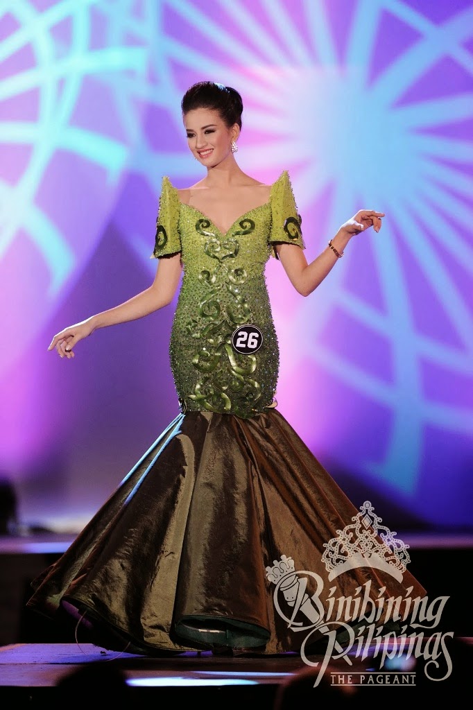 Binibining Pilipinas 2014 Candidates in their National Costumes