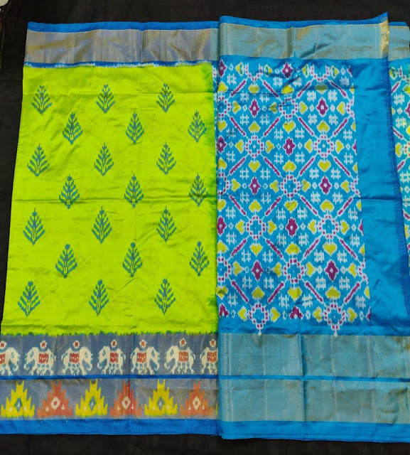 Ikkat Pattu Sarees