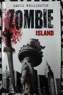 Portada del libro Zombie Island, de David Wellington