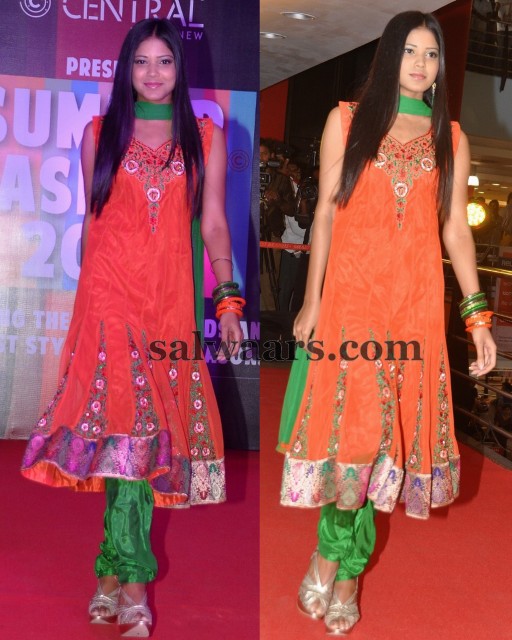 Pythani Border Salwar Kameez