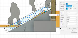 sketch the rectangle for the details of the stair