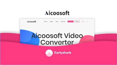 برنامج, ضغط, وتحويل, صيغ, الفيديو, بتقنية, الذكاء, الاصطناعي, Aicoosoft ,Video ,Converter