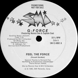 Feel The Force (Original 12" Mix) - G Force ft. Ronnie Gee & Captain Gee