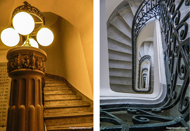 Escadaria do Palácio Barolo, Buenos Aires