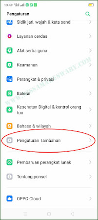 daftar menu rahasia hp oppo yang jarang diketahui banyak orang