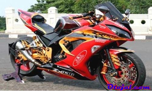 Kumpulan Gambar Modifikasi Motor Kawasaki Ninja Terbaru 2017