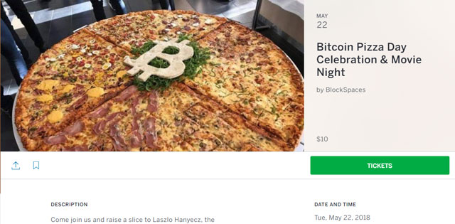 Barang Pertama yang Dibeli Memakai Bitcoin Adalah Pizza