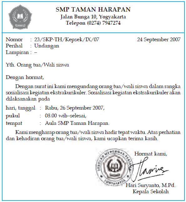 [ contoh perbedaan undangan indonesia dan inggris 