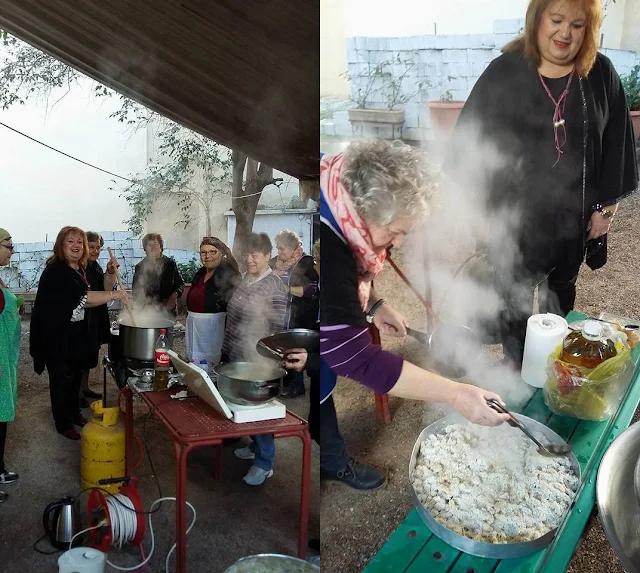 Τσικνοπέμπτη με χειροποίητες γκόγκες για τα ΚΑΠΗ Άργους, Κουτσοποδίου και Νέας Κίου