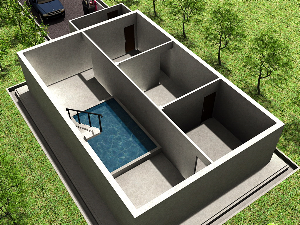 SUKSES BISNIS TERNAK Desain 3D Rumah Walet