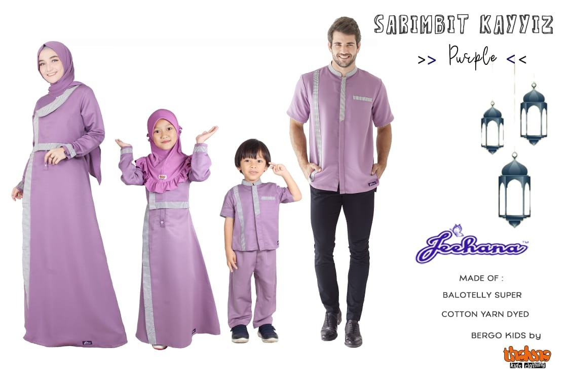  Gamis Sarimbit Keluarga Baju Muslim Terbaru 2019 