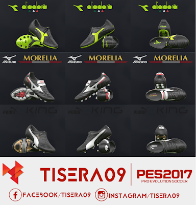 PES 2017 Classic Boots Pack Part 1 by Tisera09