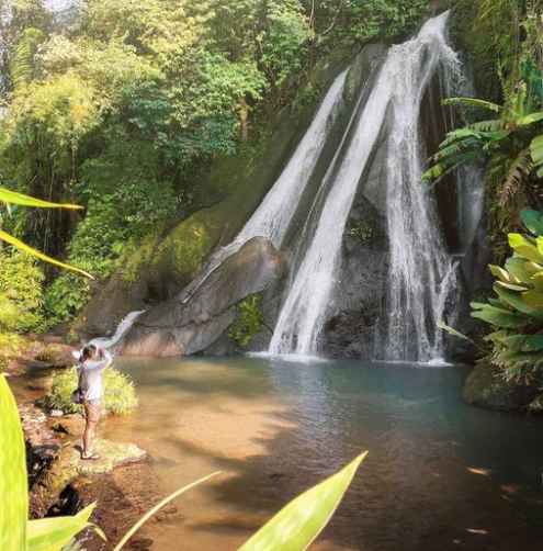 Pesona Objek Wisata Air Terjun Campuhan Antapan