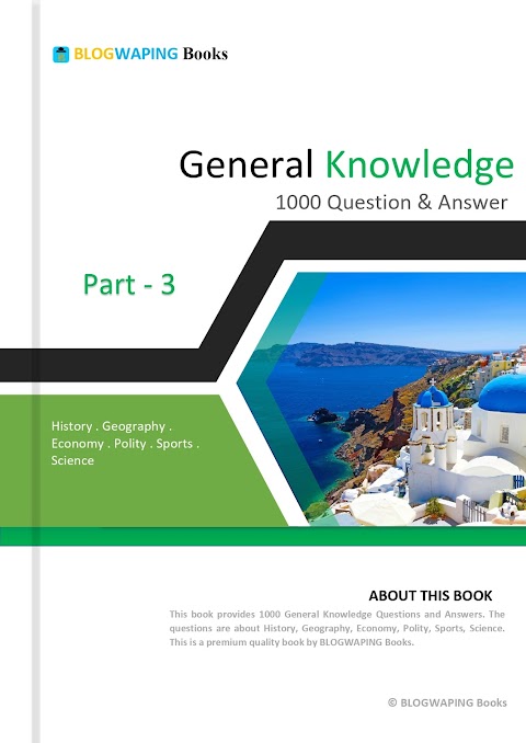 General Knowledge Questions and Answers [Part 3]