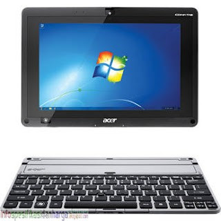 Harga Acer Iconia W500P-BZ841 Windows 7 Tablet Terbaru 2012