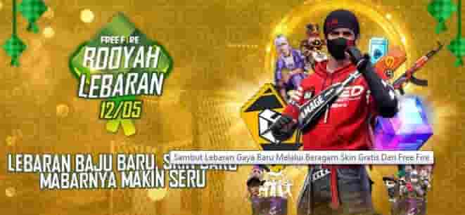 Beragam Skin Gratis Dari Free Fire