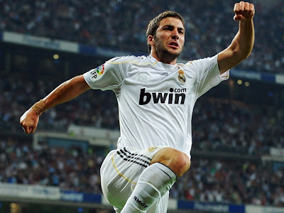 Gonzalo Higuain Real Madrid Celebration Goal