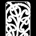 Iphone 5 case with Maori tattoo style design