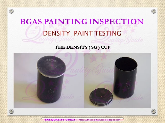 Density (SG) Cup bgas cswip, nace level 1 and nace level 2 cathodic protection testing 