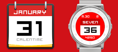 Calentime watchface - Pebble Time / Time Steel / Pebble 2