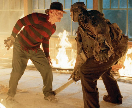 Luta entre Freddy e Jason