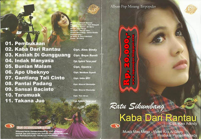 Ratu Sikumbang - Kaba Dari Rantau (Album Pop Minang Terpopuler)