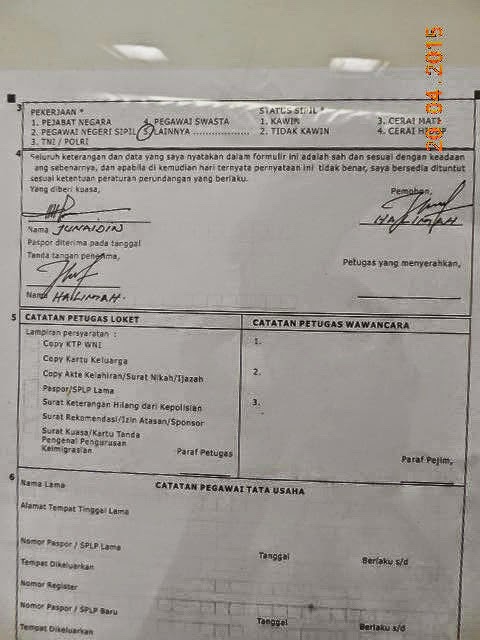 Story of Limasatu: Membuat paspor baru di Sumbawa besar 