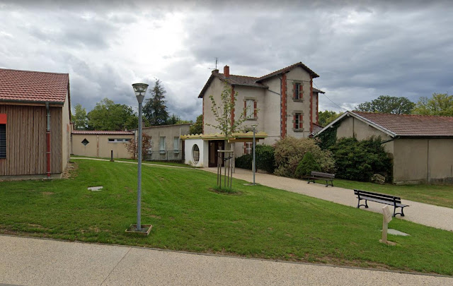 Ecole la Beluze, élévation postérieure, vue actuelle  (collection musée)