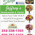 Support our advertiser Jeffreys Florist 