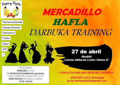 Mercadillo Hafla Darbuka Training Darbuka