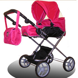 Bassinet Doll Stroller2