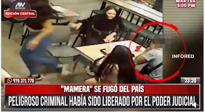 PELIGROSO CRIMINAL ALIAS ‘MAMERA’ SE FUGÓ DEL PAÍS HABÍA SIDO LIBERADO POR EL PODER JUDICIAL