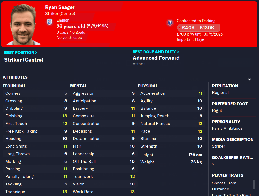 FM23 Ryan Seager