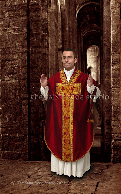 Red vestments