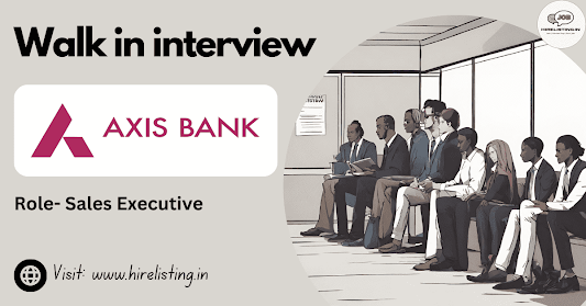 Axis Bank Job Vacancy for Freshers Logo