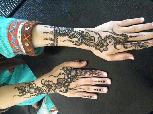 Bridle Mehndi Wallpapers Free Download