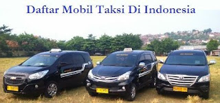 Daftar Mobil Taksi Di Indonesia