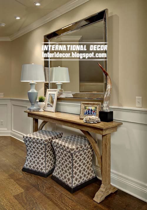 Ottoman and banquette for dressing table