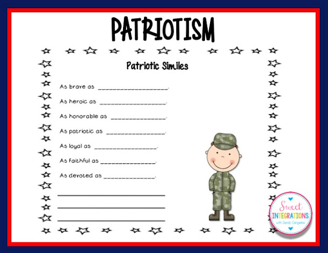 Looking for Veterans Day activities? I've given you some great resources which include, books, a video, QR Codes about US symbols and more...