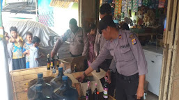 Sat Samapta Polres Serang Kabupaten Laksanakan Patroli Rutin dan Berhasil Amankan 105 Botol Miras