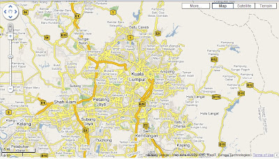 Map Google Malaysia Kuala Lumpur World Maps