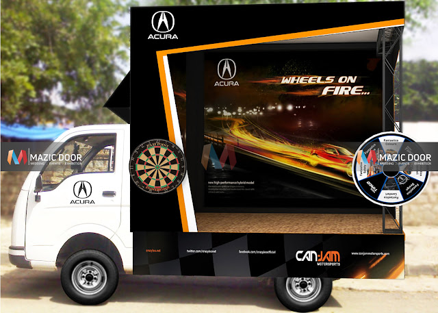 Road Show Canter Advertisement Design 2