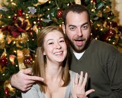 Christmas Couple Photo Background